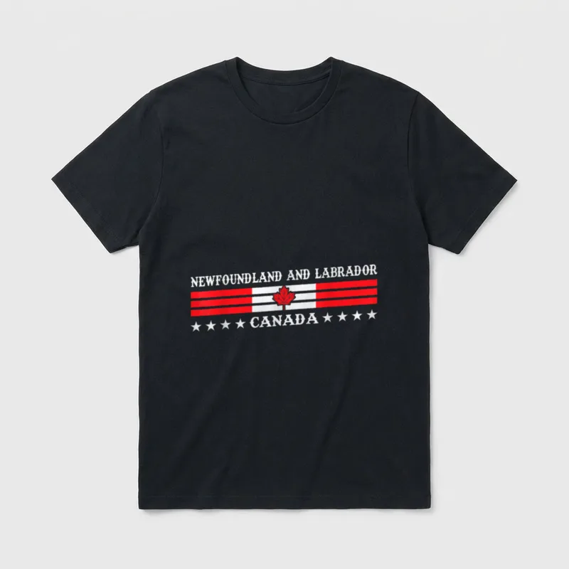Neufundland und Labrador Kanada Newfoundland T-Shirt – Klassisches T-Shirt in Schwarz