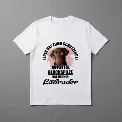Schöner Spruch Hunderasse Labrador T-Shirt – Klassisches T-Shirt in Schwarz
