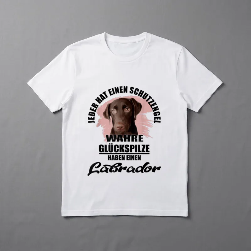 Schöner Spruch Hunderasse Labrador T-Shirt – Klassisches T-Shirt in Schwarz