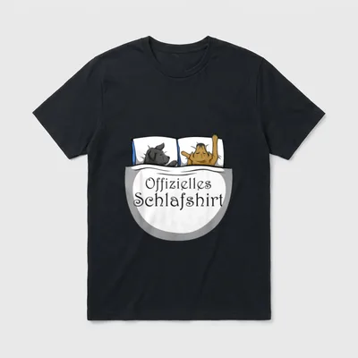 Offizielles Cane Corso Schlafshirt T-Shirt – Klassisches T-Shirt in Schwarz