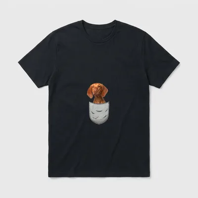 Kurzhaariger Ungarischer Vorstehhund Magyar T-Shirt – Klassisches T-Shirt in Schwarz