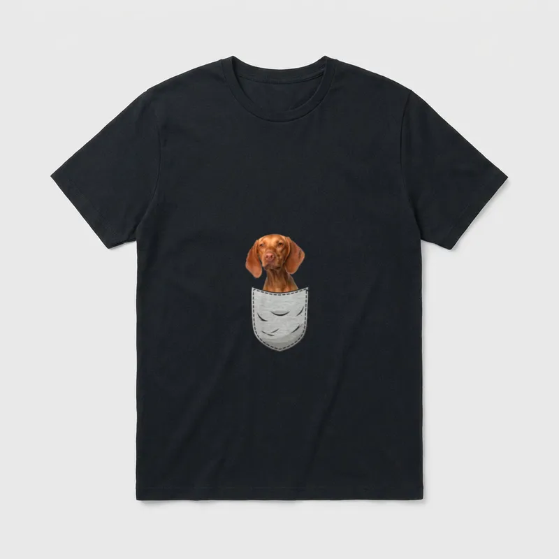 Kurzhaariger Ungarischer Vorstehhund Magyar T-Shirt – Klassisches T-Shirt in Schwarz