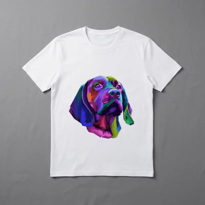Kurzhaariger Ungarischer Vorstehhund Magyar Vizsla T-Shirt – Klassisches T-Shirt in Schwarz