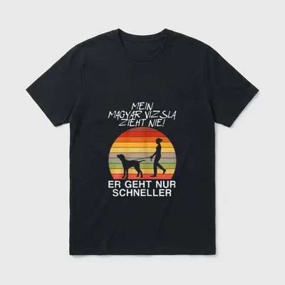 Mein Magyar Vizsla Hund T-Shirt – Klassisches T-Shirt in Schwarz