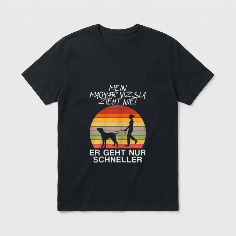 Mein Magyar Vizsla Hund T-Shirt – Klassisches T-Shirt in Schwarz