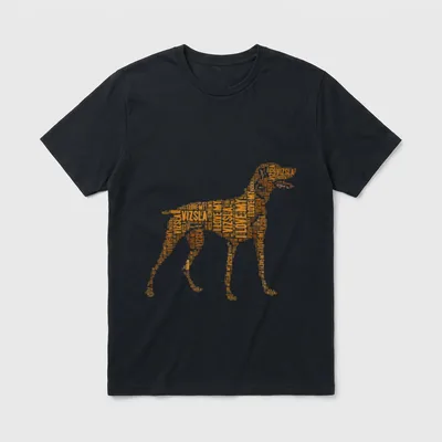 Vizsla I Love my T-Shirt – Klassisches T-Shirt in Schwarz
