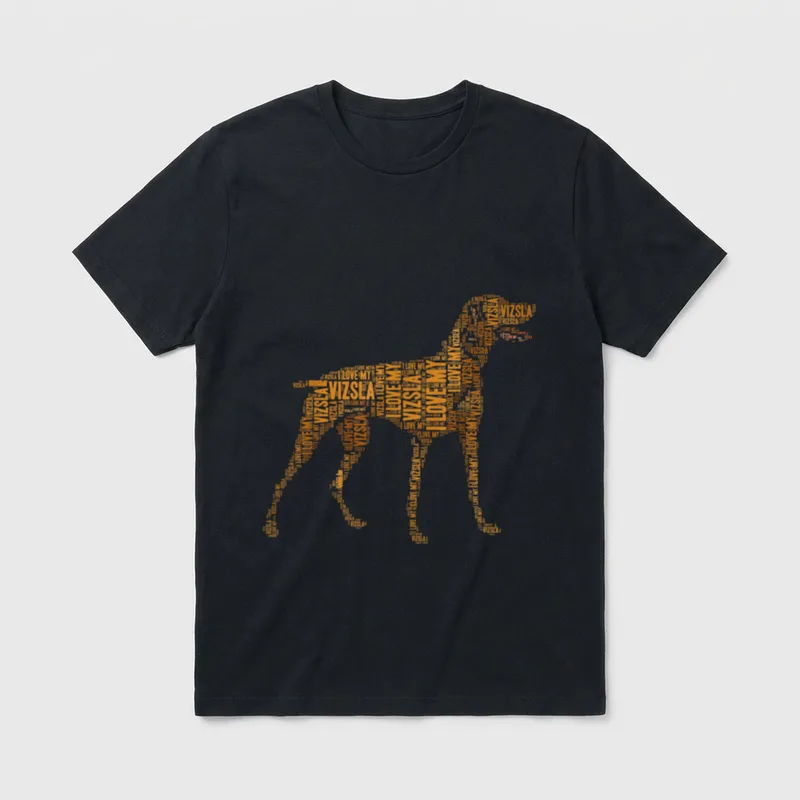 Vizsla I Love my T-Shirt – Klassisches T-Shirt in Schwarz