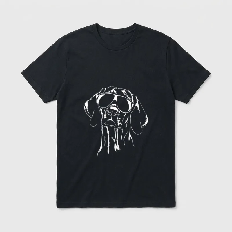 Lustiger Magyar Vizsla cool T-Shirt – Klassisches T-Shirt in Schwarz