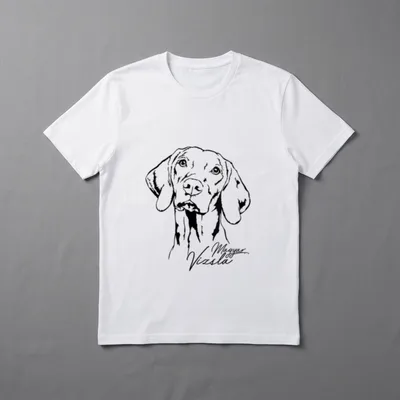 Magyar Vizsla Hund Hunde Jagdhund T-Shirt – Klassisches T-Shirt in Schwarz