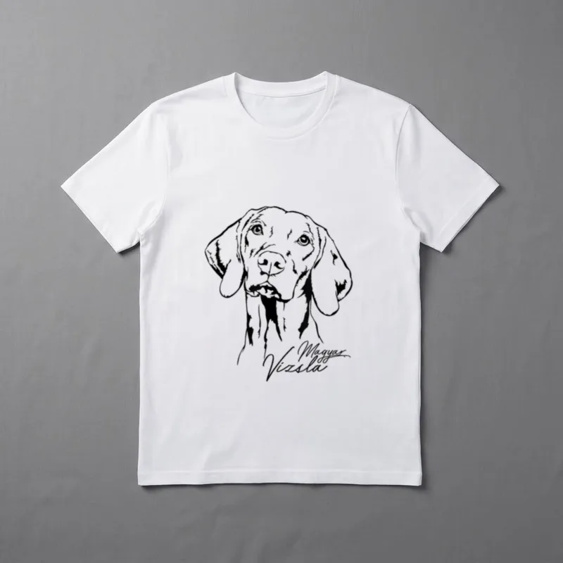 Magyar Vizsla Hund Hunde Jagdhund T-Shirt – Klassisches T-Shirt in Schwarz