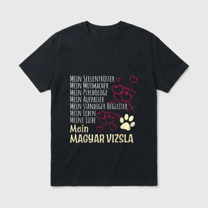 Bekleidung Hunde Besitzer Spruch Magyar T-Shirt – Klassisches T-Shirt in Schwarz