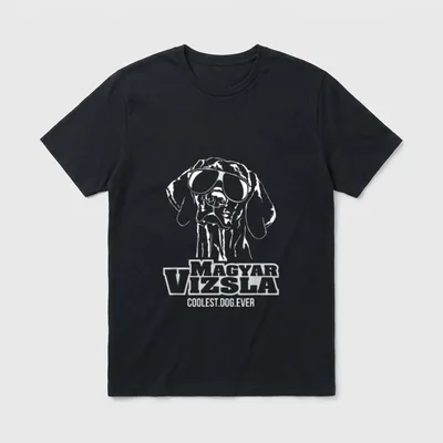 Magyar Vizsla coolest dog T-Shirt – Klassisches T-Shirt in Schwarz