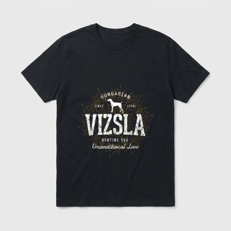 Vizsla Geschenke für Hundeliebhaber T-Shirt – Klassisches T-Shirt in Schwarz