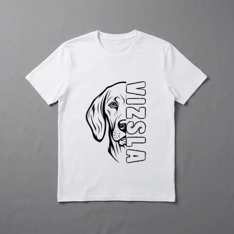 Magyar Vizsla Hund Vizsla T-Shirt 0054 – Klassisches T-Shirt in Schwarz