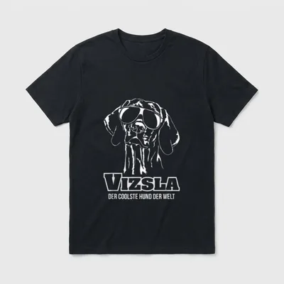 Vizsla cooler Hund Hunde Spruch T-Shirt – Klassisches T-Shirt in Schwarz