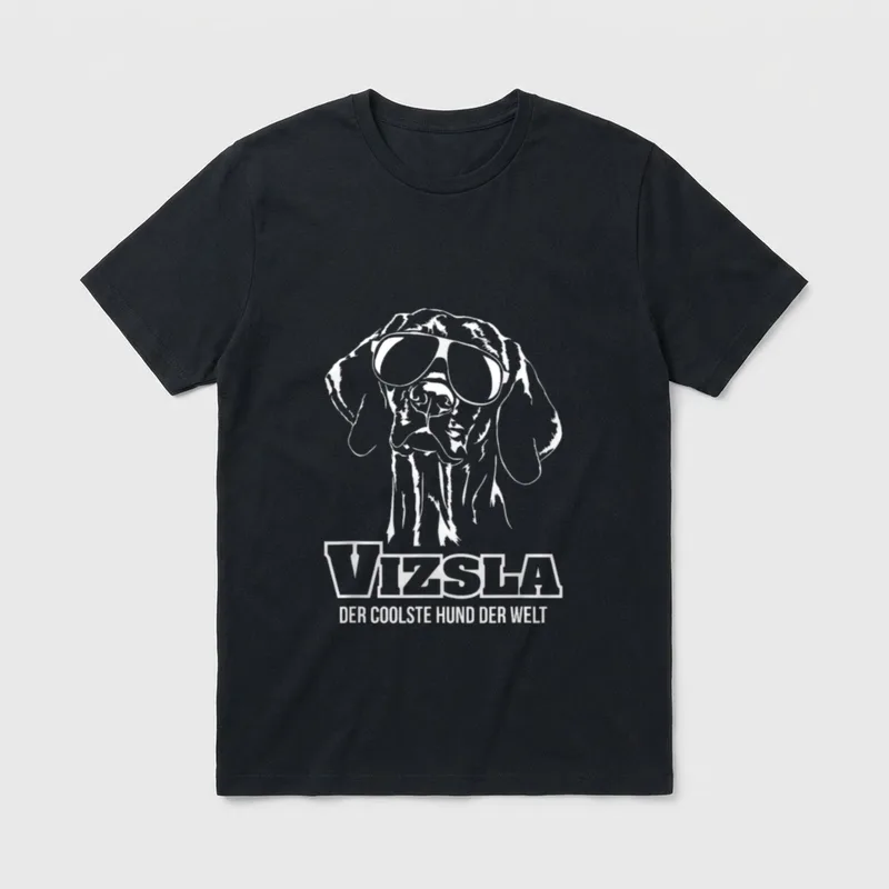 Vizsla cooler Hund Hunde Spruch T-Shirt – Klassisches T-Shirt in Schwarz