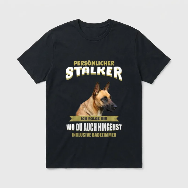 Malinois Malinois Hund T-Shirt – Klassisches T-Shirt in Schwarz