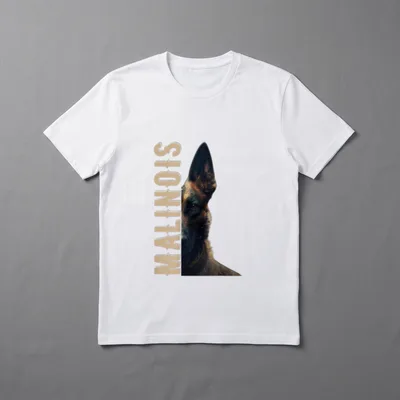 Malinois Belgischer Schäferhund Hund Herrchen T-Shirt – Klassisches T-Shirt in Schwarz