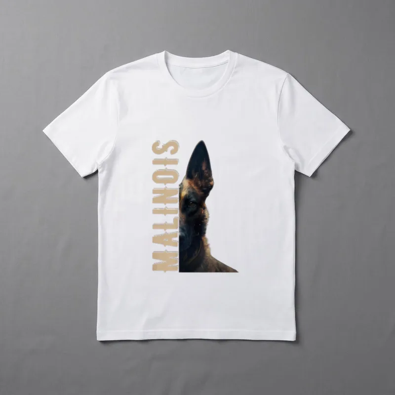 Malinois Belgischer Schäferhund Hund Herrchen T-Shirt – Klassisches T-Shirt in Schwarz