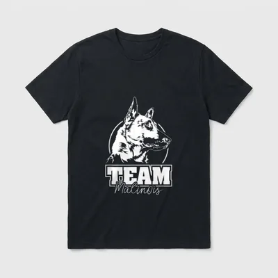 Malinois Team IGP Hundesport T-Shirt – Klassisches T-Shirt in Schwarz