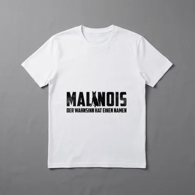 Malinois Der Wahnsinn Hat T-Shirt – Klassisches T-Shirt in Schwarz