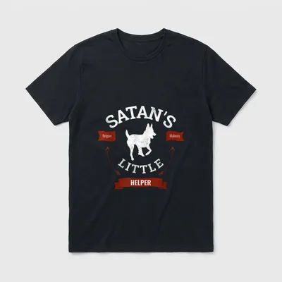 Satans kleiner Helfer Cool T-Shirt – Klassisches T-Shirt in Schwarz