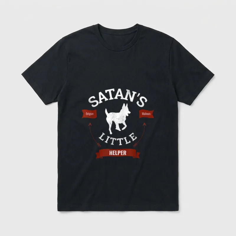 Satans kleiner Helfer Cool T-Shirt – Klassisches T-Shirt in Schwarz