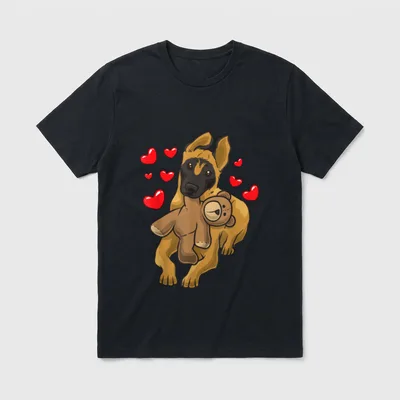 Belgian Malinois belgischer Schäferhund T-Shirt 0038 – Klassisches T-Shirt in Schwarz