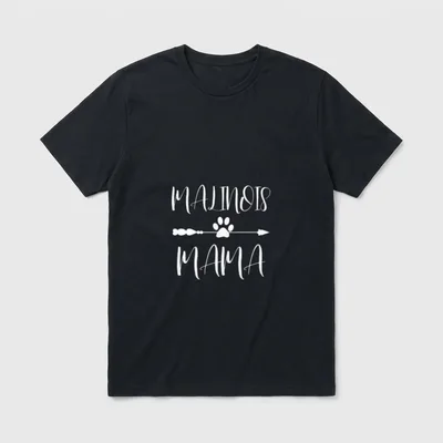 Malinois Mama Belgian Malinois T-Shirt – Klassisches T-Shirt in Schwarz