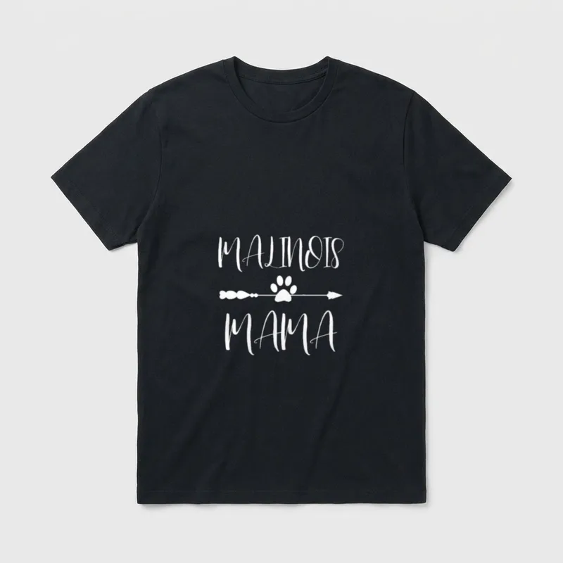 Malinois Mama Belgian Malinois T-Shirt – Klassisches T-Shirt in Schwarz