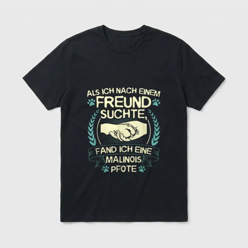 Malinois Malinois Mama T-Shirt – Klassisches T-Shirt in Schwarz