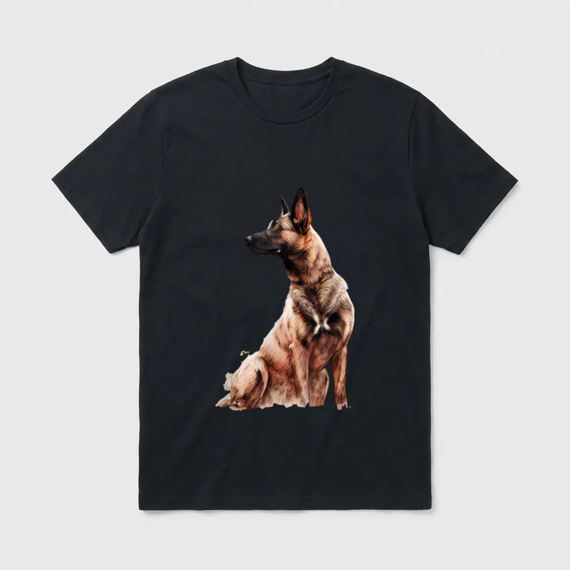 Belgischer Schäferhund Malinois T-Shirt – Klassisches T-Shirt in Schwarz