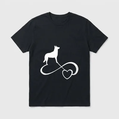 Belgian Malinois T-Shirt – Klassisches T-Shirt in Schwarz
