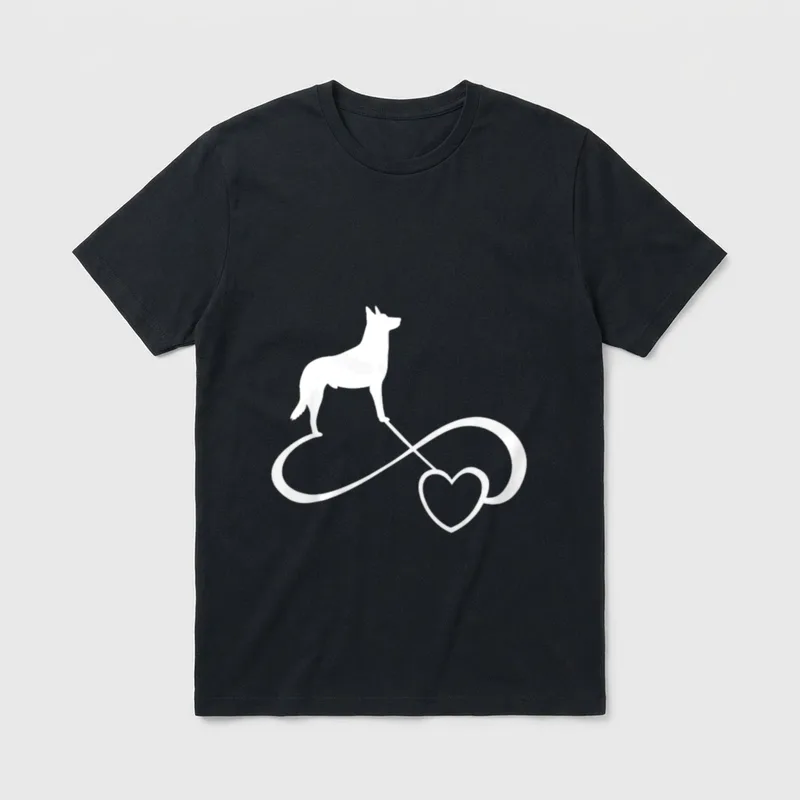 Belgian Malinois T-Shirt – Klassisches T-Shirt in Schwarz