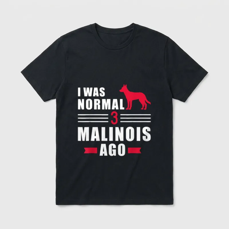 I was normal three T-Shirt – Klassisches T-Shirt in Schwarz