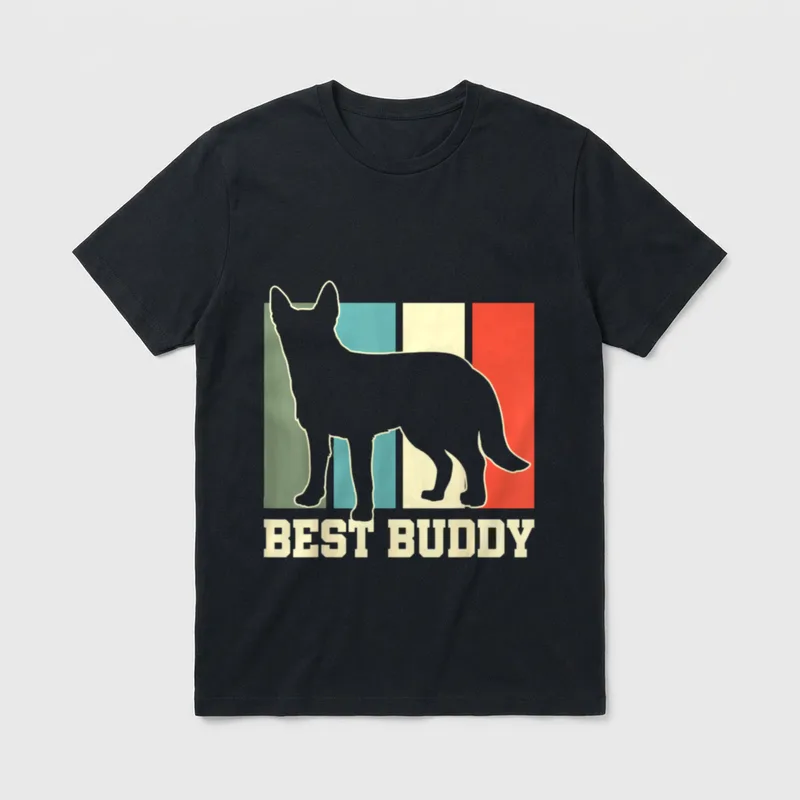 Belgian Malinois Besitzer Hundehalter T-Shirt – Klassisches T-Shirt in Schwarz