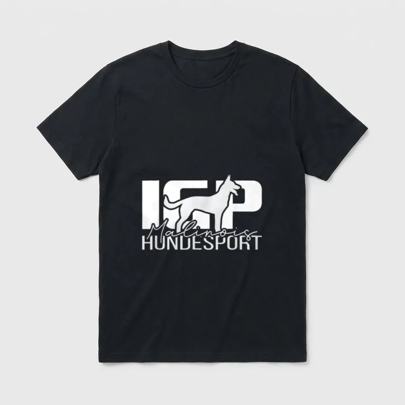 Malinois IGP Hundesport Hund T-Shirt 0085 – Klassisches T-Shirt in Schwarz