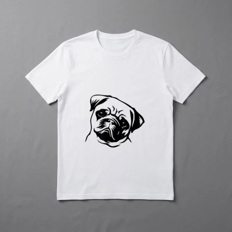 Mops Hund Hundeliebhaber Hunde T-Shirt – Klassisches T-Shirt in Schwarz