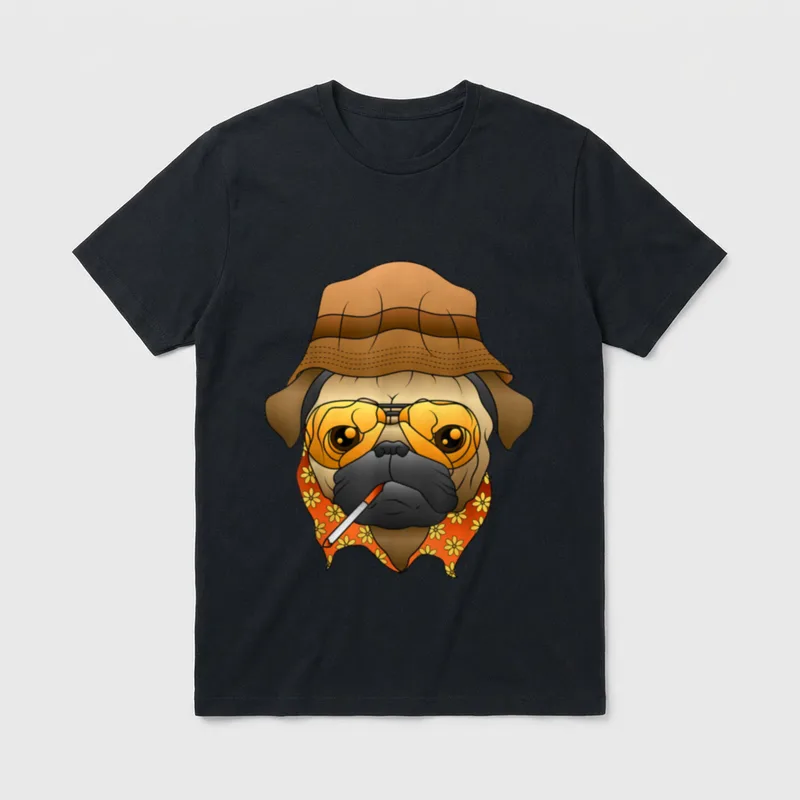 Mops Für Hundebesitzer Liebhaber T-Shirt – Klassisches T-Shirt in Schwarz