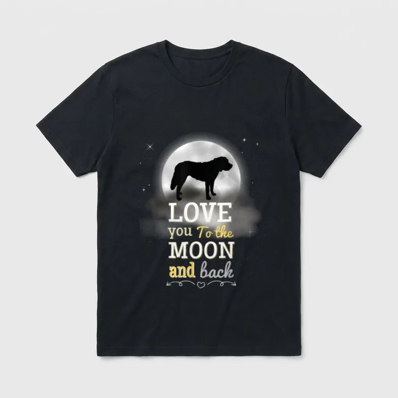 Bernhardiner Hunde Neufundländer & Leonberger T-Shirt – Klassisches T-Shirt in Schwarz