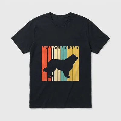 Newfoundland Neufundländer T-Shirt – Klassisches T-Shirt in Schwarz