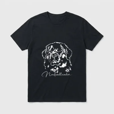 Neufundländer Hund Hunde Neufi T-Shirt – Klassisches T-Shirt in Schwarz