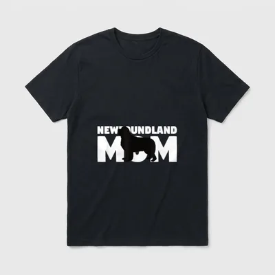 Neufundländer-Mutter Neufundländer für Hund T-Shirt – Klassisches T-Shirt in Schwarz