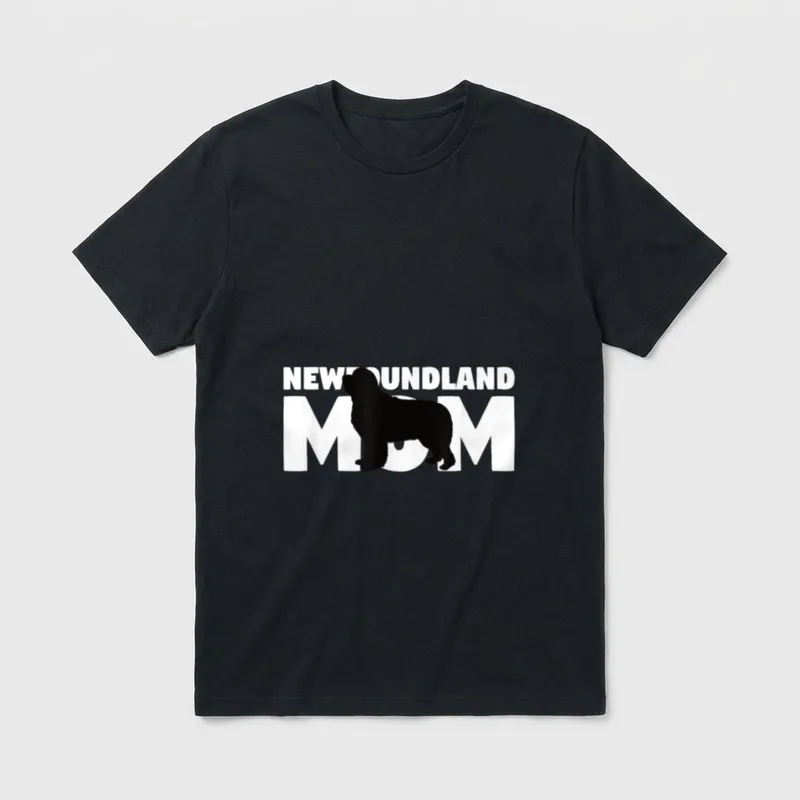 Neufundländer-Mutter Neufundländer für Hund T-Shirt – Klassisches T-Shirt in Schwarz