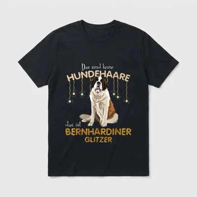 Das sind keine Hundehaare Neufundländer & Leonberger T-Shirt – Klassisches T-Shirt in Schwarz