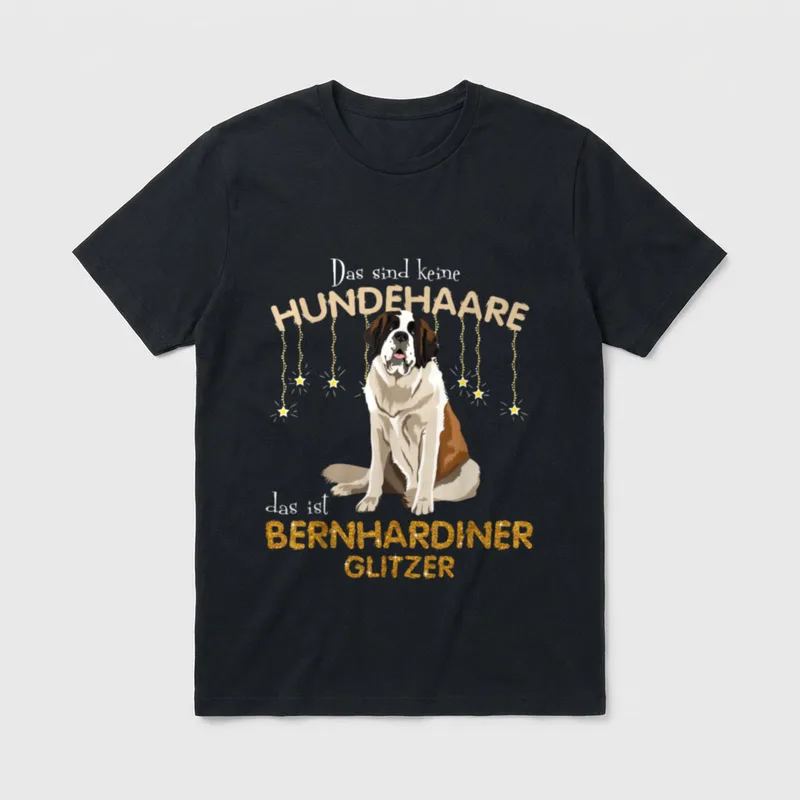 Das sind keine Hundehaare Neufundländer & Leonberger T-Shirt – Klassisches T-Shirt in Schwarz