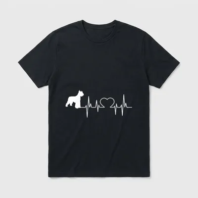 Riesenschnauzer für Frauen Männer T-Shirt – Klassisches T-Shirt in Schwarz