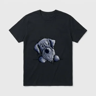 Funny Riesenschnauzer Oder Schnauzer T-Shirt – Klassisches T-Shirt in Schwarz