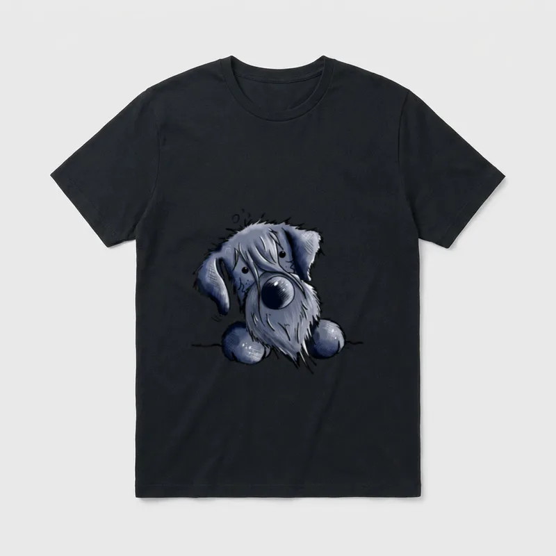 Funny Riesenschnauzer Oder Schnauzer T-Shirt – Klassisches T-Shirt in Schwarz