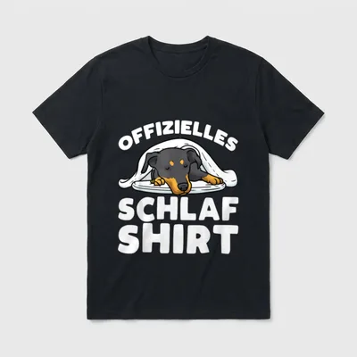 Deutscher Pinscher Hund Offizielles T-Shirt – Klassisches T-Shirt in Schwarz
